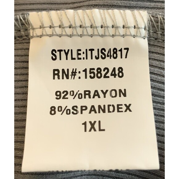 4 For $20 Talent Women’s Size 1XL Gray Lace Curvy Bodysuit Retail $39.50 - Picture 8 of 9